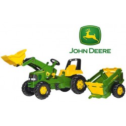 JOUET TRACTEUR A PEDALES JOHN DEERE