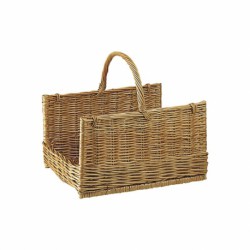 PANIER A BUCHES EN OSIER 51X38X33-51CM