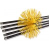 KIT DE RAMONAGE (5 CANNES + 1 HERISSON) NYLON 200