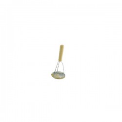 PILON A PUREE INOX 24CM MANCHE BOIS