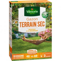 GAZON TERRAIN SEC 1KG VILMORIN