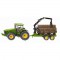 JOUET COFFRET TRACTEUR JOHN DEERE FOREST. 1/50