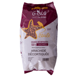 ARACHIDES DECORTIQUEES 2KG