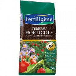 TERREAU HORTICOLE FERTILIGENE 70L