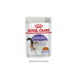 ALIMENT CHAT STERILISED BOUCHEES 12X85G