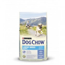 DOG CHOW PUPPY LARGE BREED TURKEY & RICE 14KG