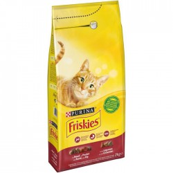 ALIMENT CHAT FRISKIES VITALITY+ BOEUF 2KG