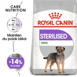 ALIMENT CHIEN MINI STERILISED 3KG