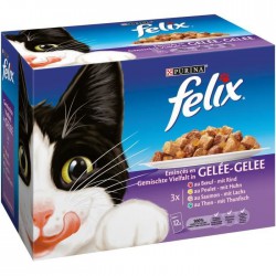 ALIMENT CHAT FELIX GELEE (12x100g)