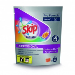 LESSIVE SKIP 46 CAPSULES COLORS