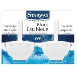 BLOC WC EAU BLEUE x2