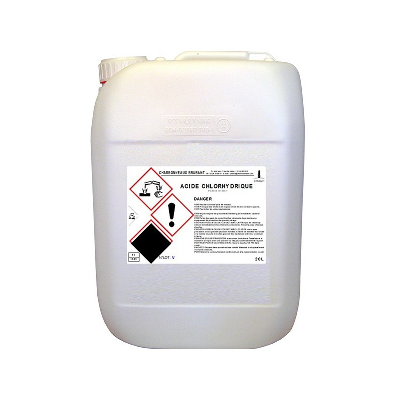 Acide chlorhydrique 30-33 % 1 l - HORNBACH Luxembourg