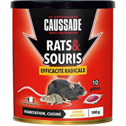 RATICIDE SOURICIDE PATE APPAT FORTE INFESTATION 150G